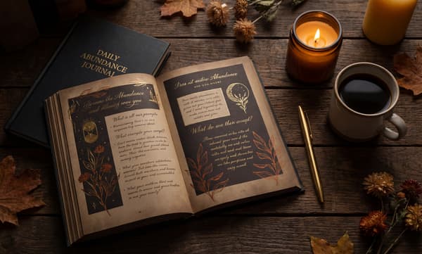 Bônus: Workbook Diário da Abundância com 21 páginas de exercícios